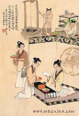 爆竹声中一岁除古代人怎么过春节?